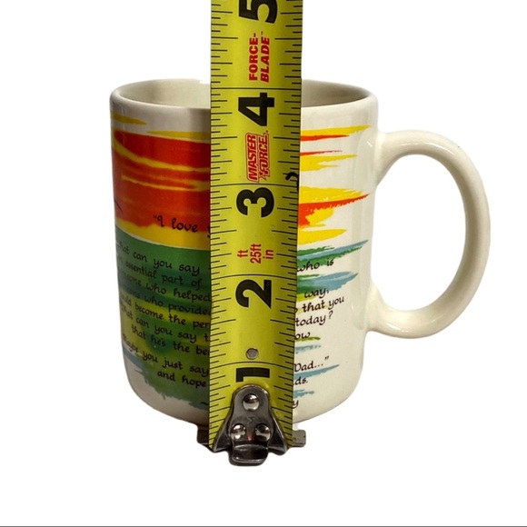 “I Love You Dad” Coffee Mug, Andrew Tawney Poem - Picture 4 of 14